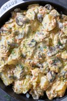 KREMALI MANTARLI PATATES