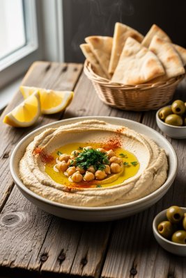 ZEYTİNYAĞLI HUMUS